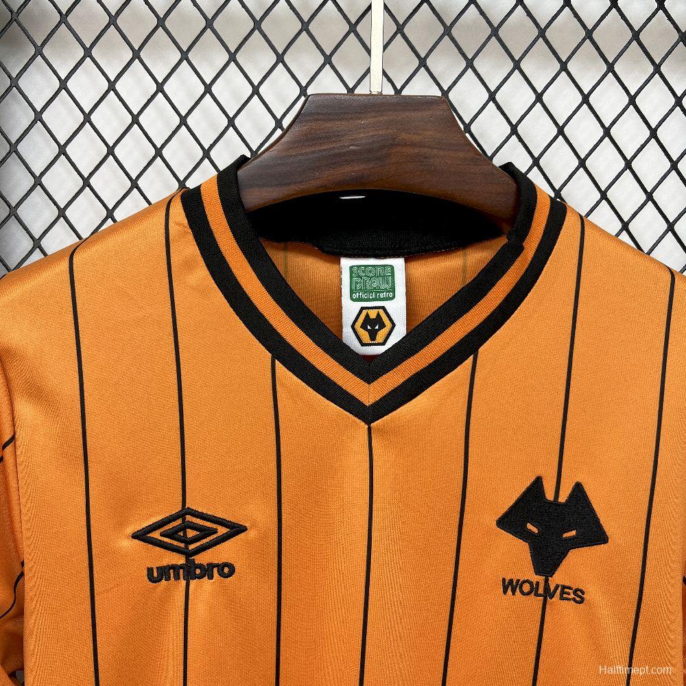 1985/86 Retro Wolverhampton Wanderers Home Jersey