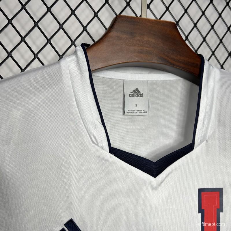 Retro 02/03 Universidad De Chile Away White Jersey
