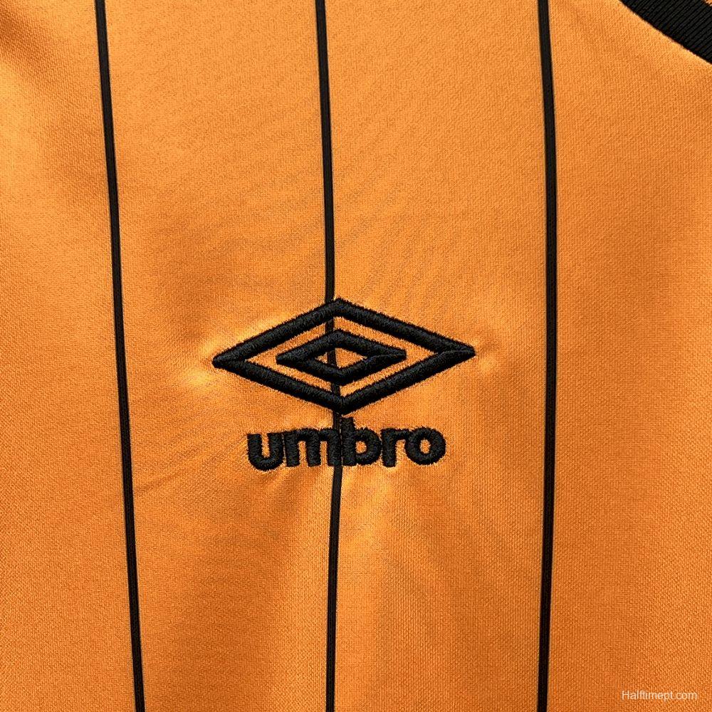 1985/86 Retro Wolverhampton Wanderers Home Jersey