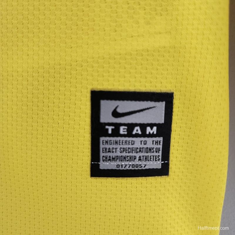 Retro 08/09 Long Sleeve Barcelona Away Soccer Jersey