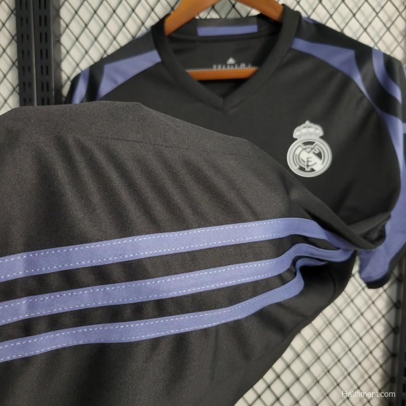 Retro 16-17 Real Madrid Third Black Jersey
