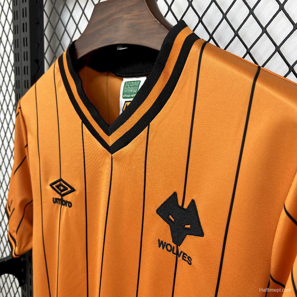 1985/86 Retro Wolverhampton Wanderers Home Jersey