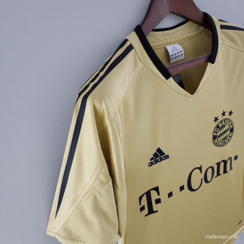 Retro 04/05 Bayern Munich Away Soccer Jersey