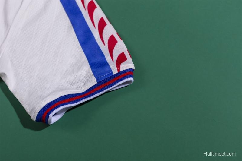 Retro 1996 Czech Republic Away Soccer Jersey