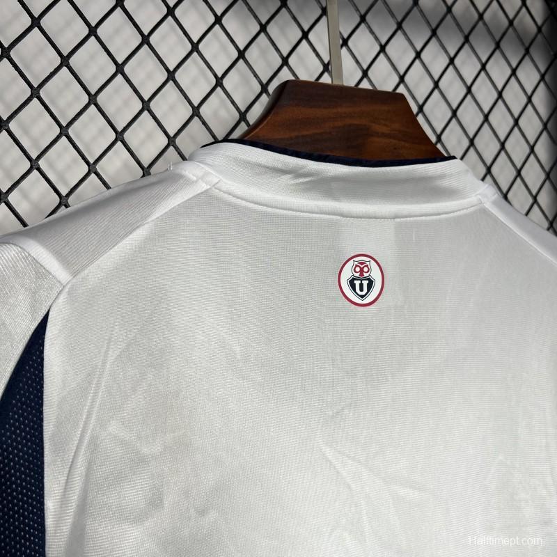 Retro 02/03 Universidad De Chile Away White Jersey