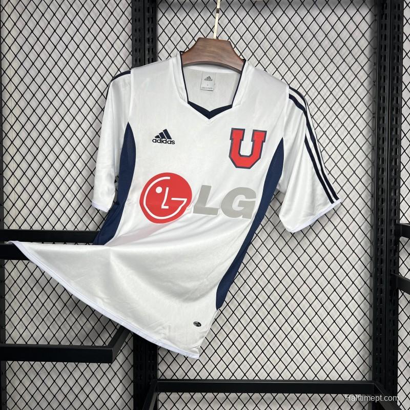Retro 02/03 Universidad De Chile Away White Jersey