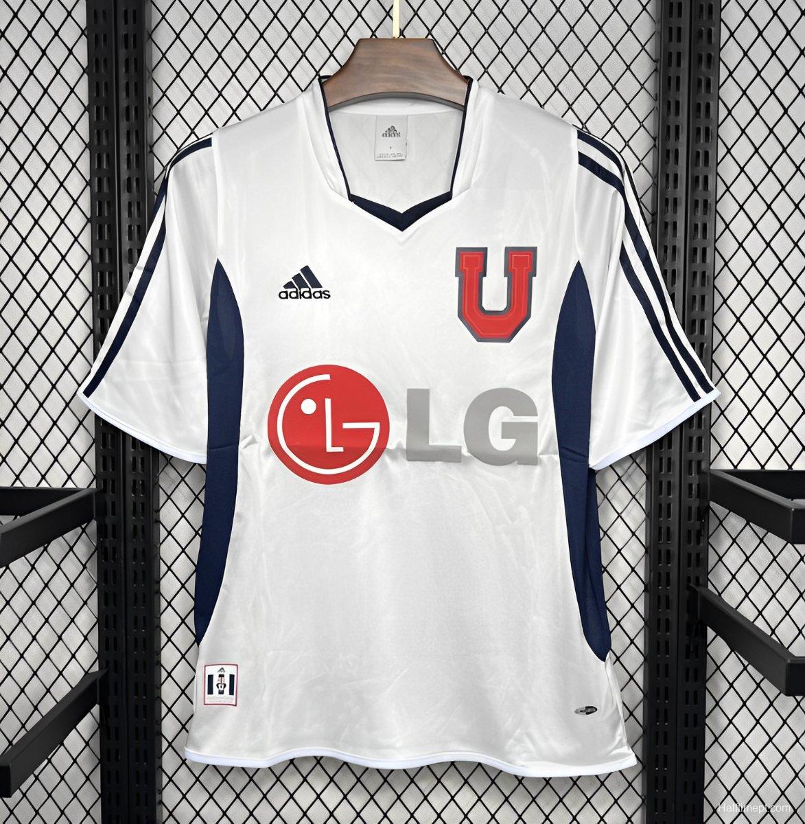 Retro 02/03 Universidad De Chile Away White Jersey