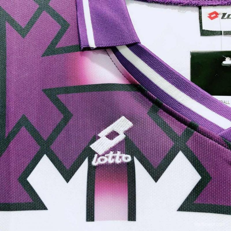 Retro 92/93 Fiorentina Away Soccer Jersey