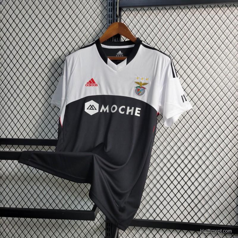 Retro 13-14 Benfica Away Black/White Jersey