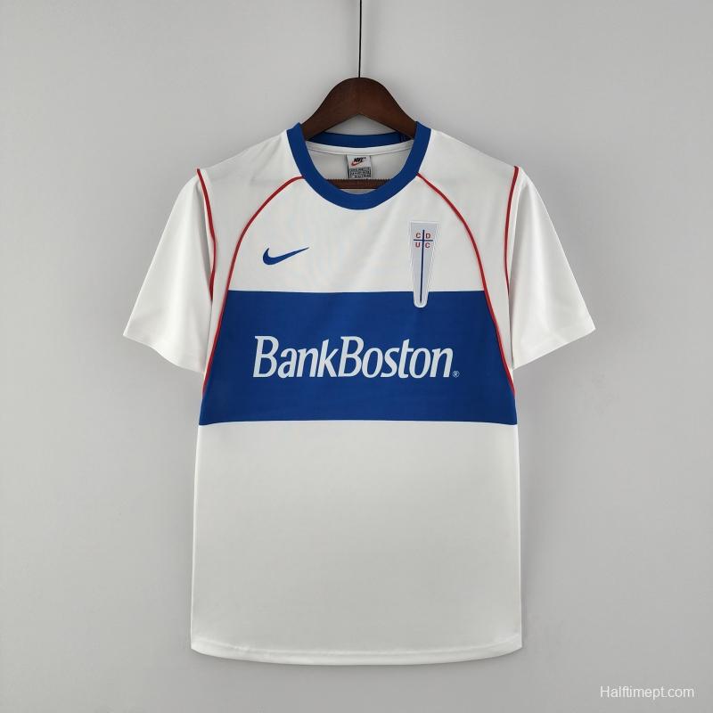 Retro 2002 Deportivo Universidad Católica Home Soccer Jersey