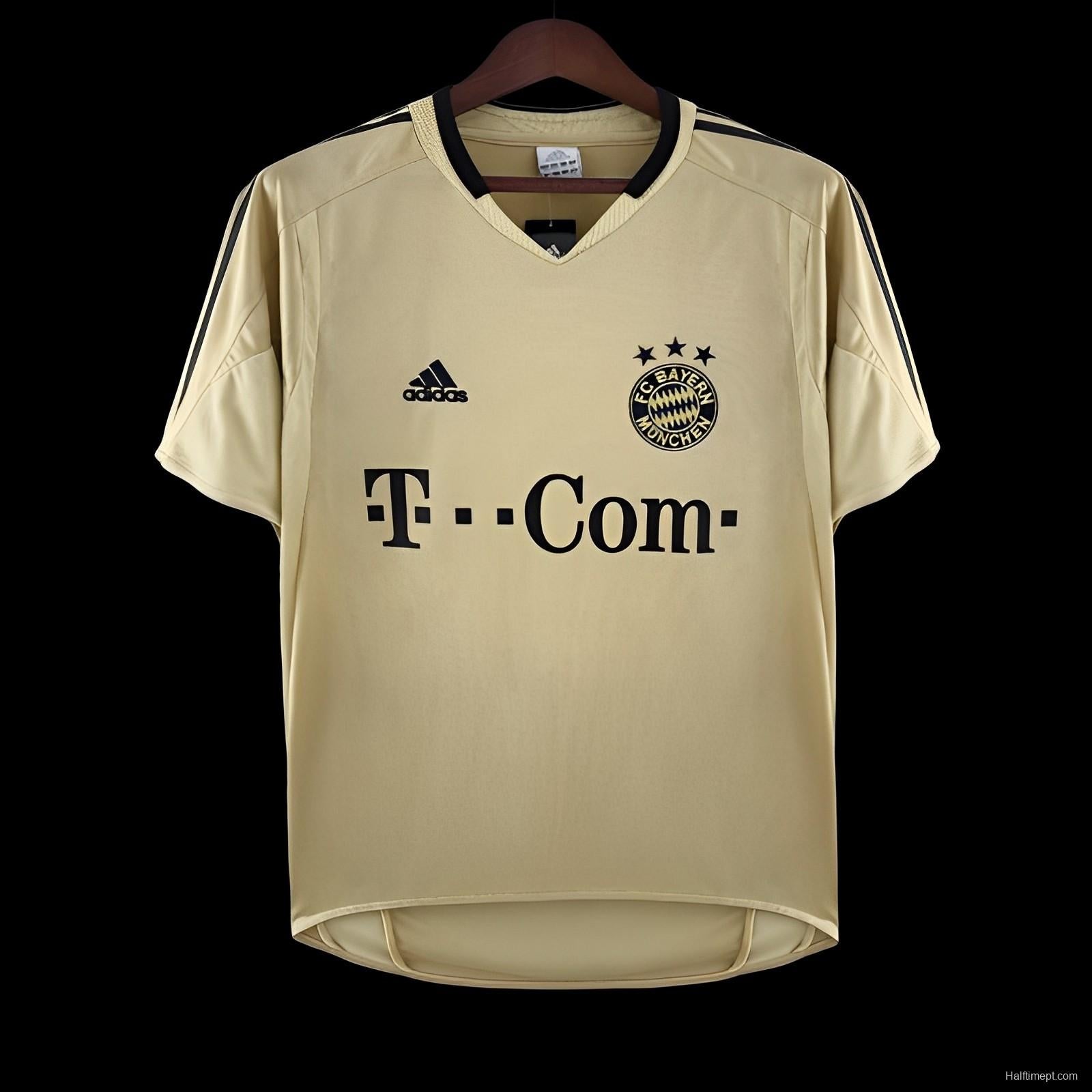 Retro 04/05 Bayern Munich Away Soccer Jersey