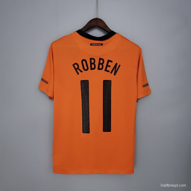 Retro Netherlands 2010 home Soccer Jersey