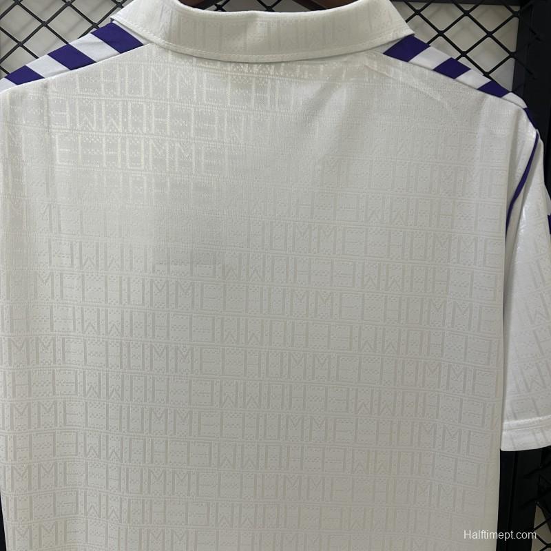 89/90 Retro Real Madrid Home Jersey