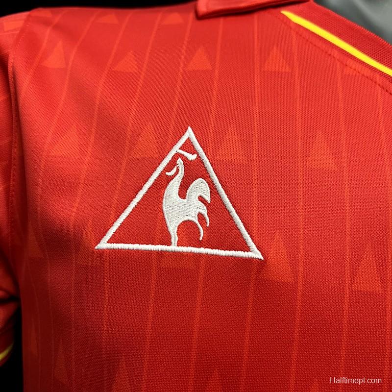 Retro 1988-91 Spain Home Jersey