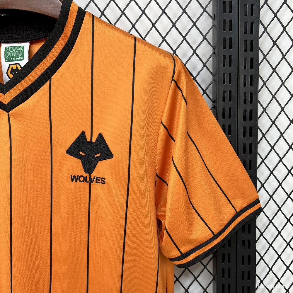 1985/86 Retro Wolverhampton Wanderers Home Jersey