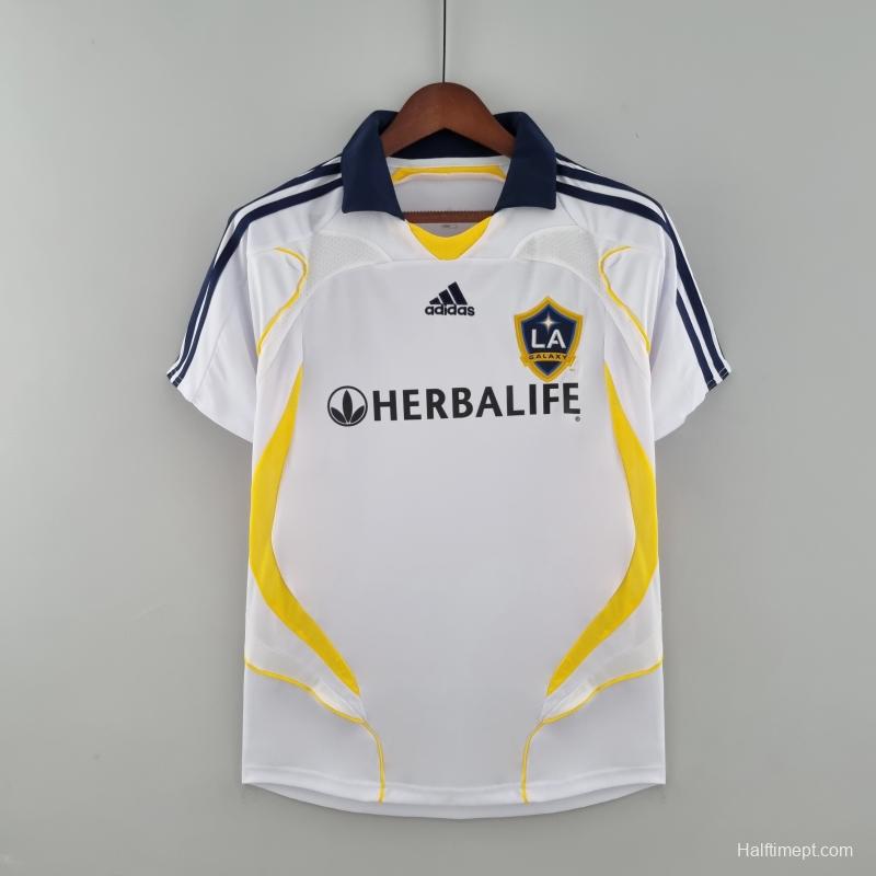 Retro LA Galaxy 2007 HOME Soccer Jersey