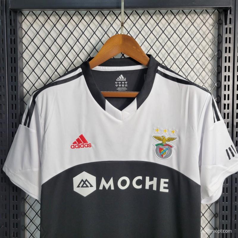 Retro 13-14 Benfica Away Black/White Jersey