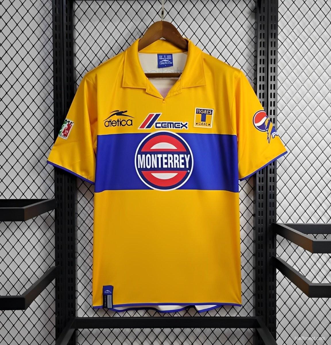 Retro 99/00 Tigres UANL Home Jersey
