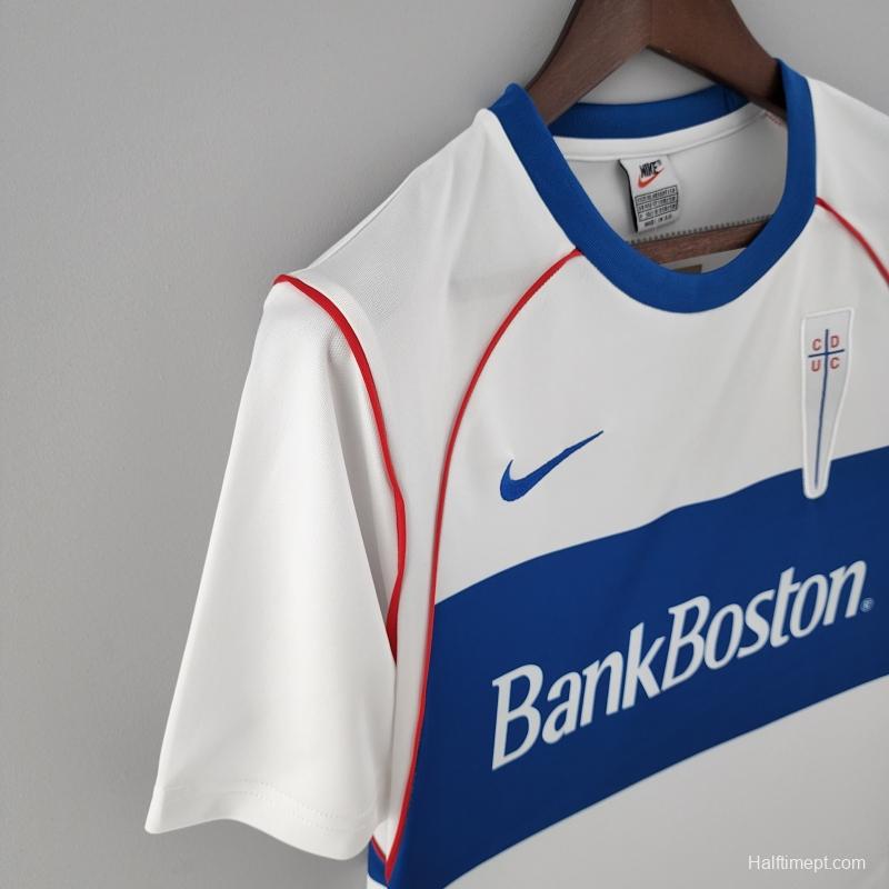Retro 2002 Deportivo Universidad Católica Home Soccer Jersey