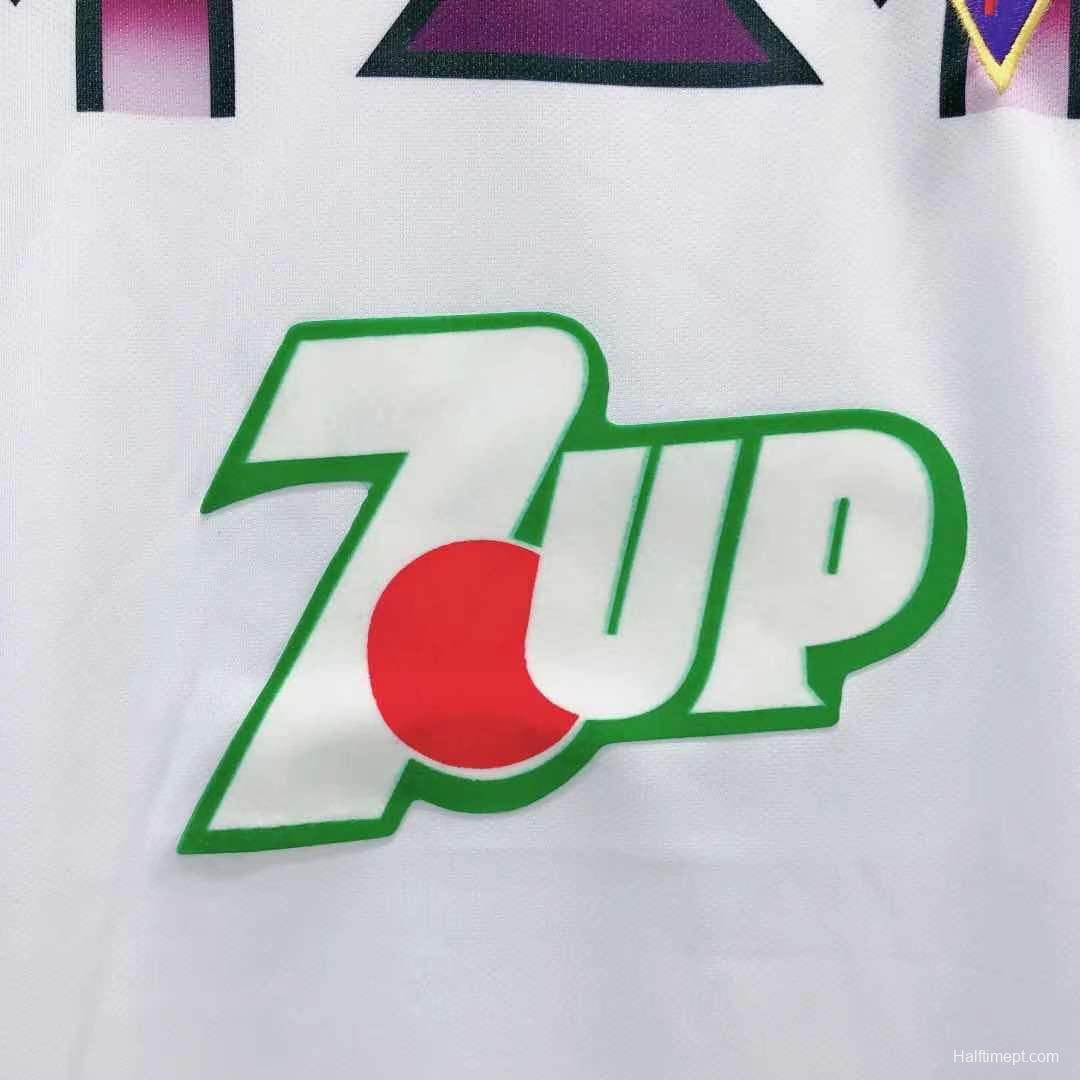Retro 92/93 Fiorentina Away Soccer Jersey