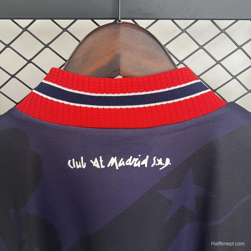 95/96 Retro Atletico Madrid THIRD Jersey