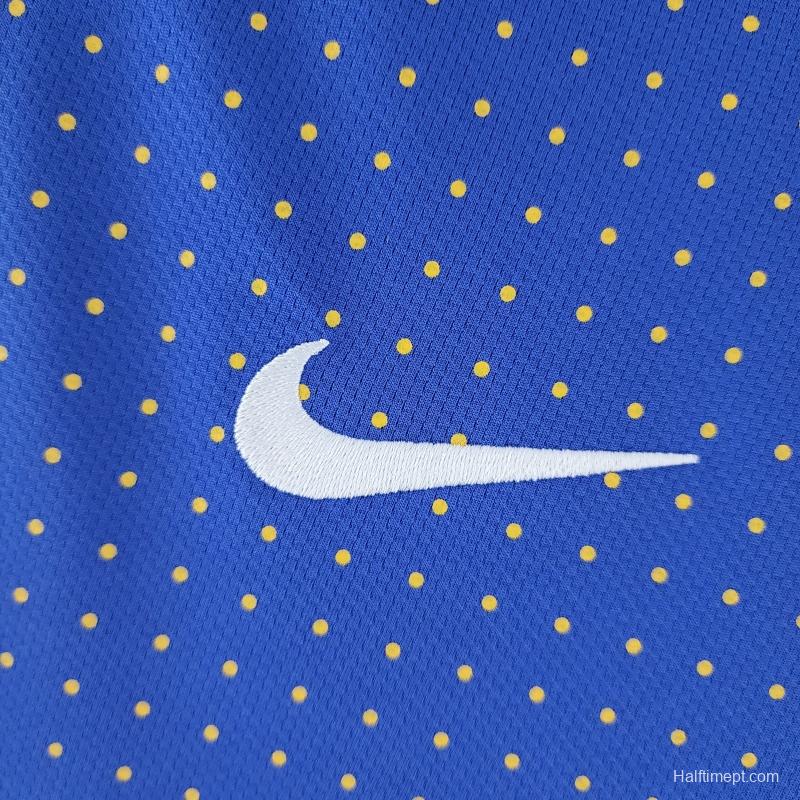 Retro 2010 Brazil Away Soccer Jersey