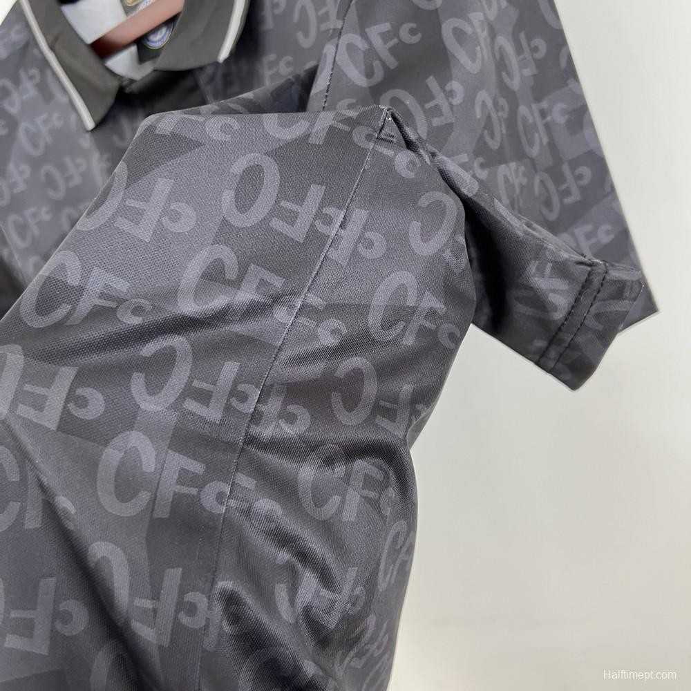 Retro Chelsea 1990 Black Special Black Out Jersey