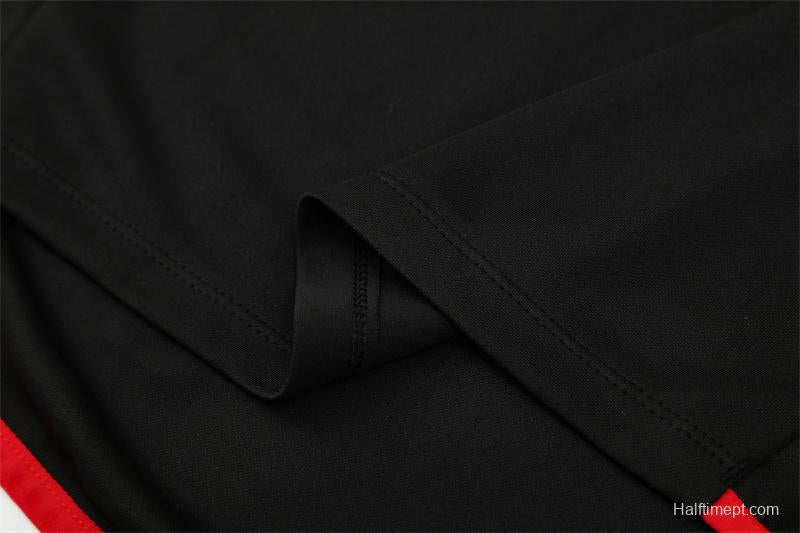 Retro 05/06 AC Milan Black Half Zipper Jacket